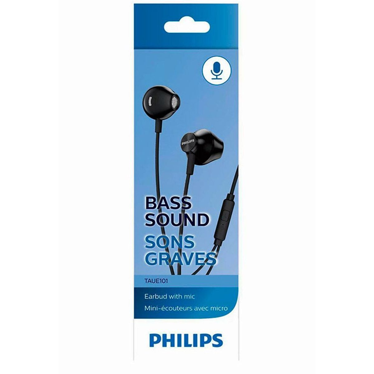 PHILIPS - AUDIFONOS ON-EAR MANOS LIBRES NEGRO TAUE101BK
