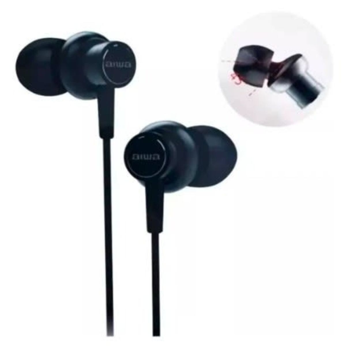 AIWA - AUDÍFONOS ERGONÓMICO IN EAR AW-I50