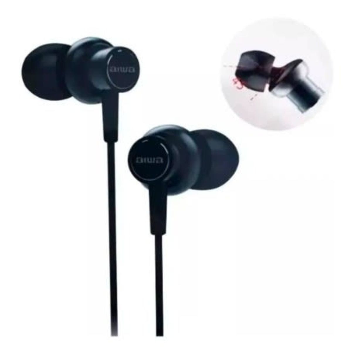 AIWA - AUDÍFONOS ERGONÓMICO IN EAR AW-I50