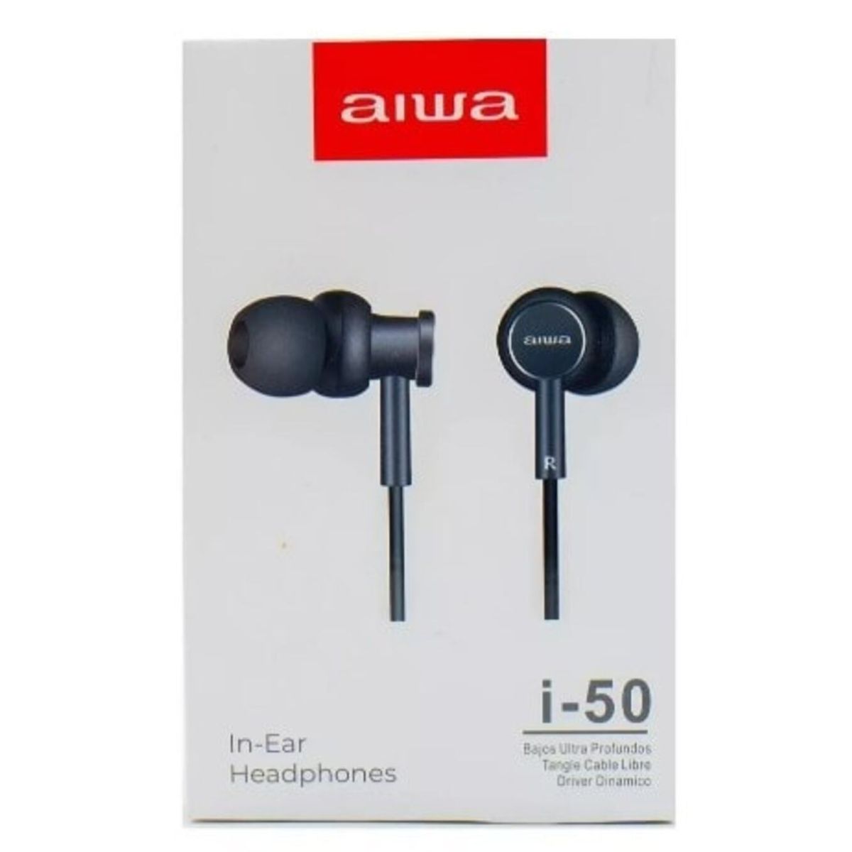 AIWA - AUDÍFONOS ERGONÓMICO IN EAR AW-I50