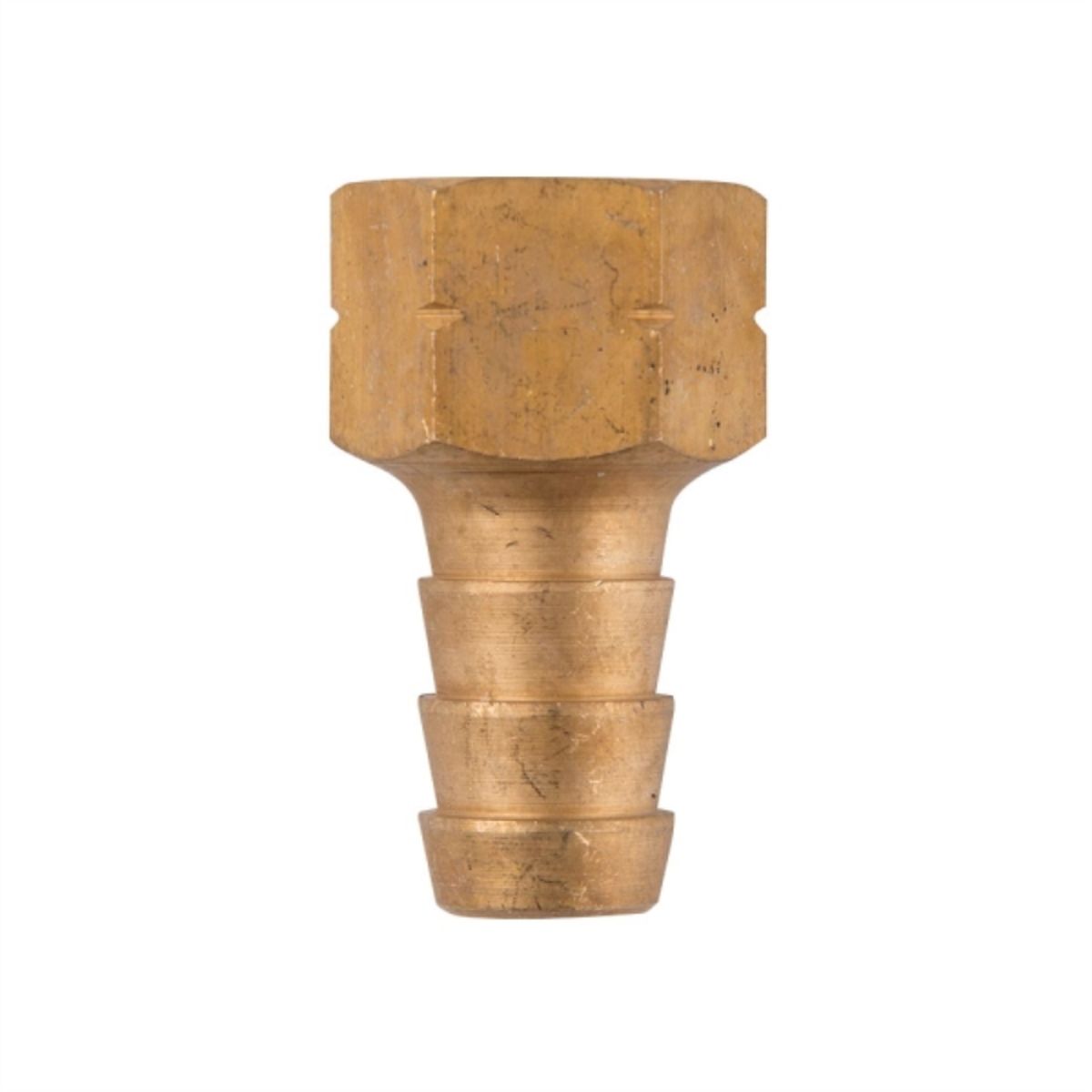 TAP - Acople bronce hilo izquierdo 3/8"