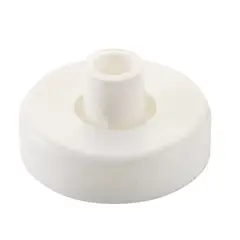 RH - Soporte barra redondo blanco bolsa 2uds