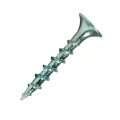 KHOR - Tornillo volcanita pta aguja 1 1/4x6 zinc rg bolsa 100un