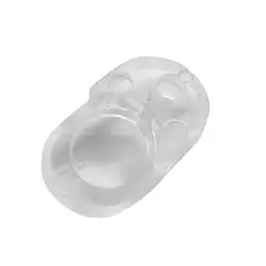 RH - Soporte vidrio transparente 50uds