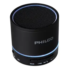 PHILCO - Parlante Portatil Bluetooth 5.0 P295 Rgb Microsd