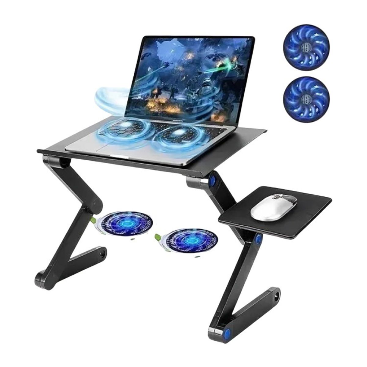 GENERICO - Mesa Multifuncional para laptos con ventilador T8