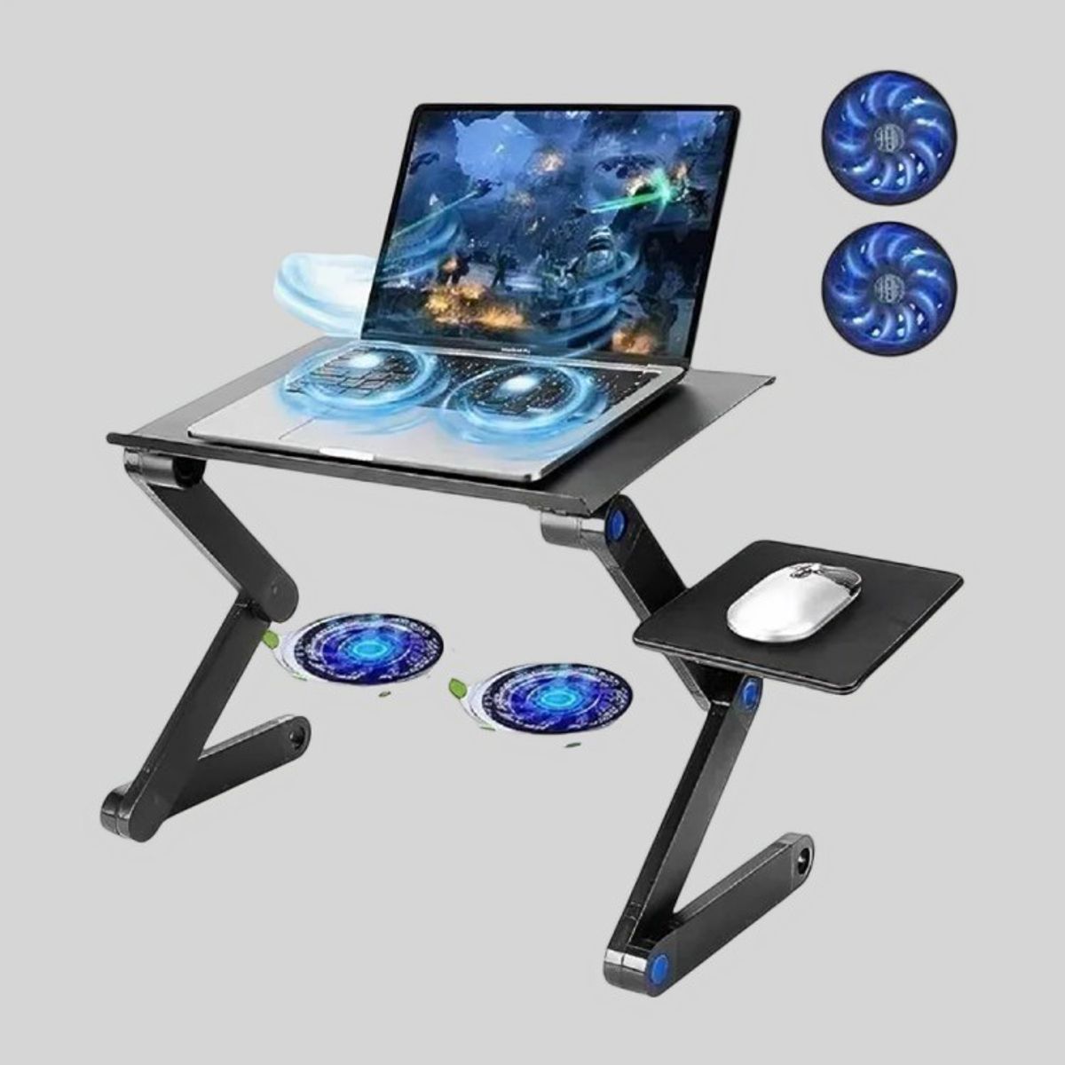 GENERICO - Mesa Multifuncional para laptos con ventilador T8