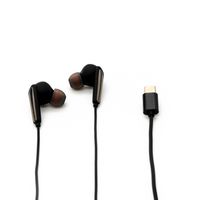 AUDIFONOS MANOS LIBRES HI-FI TYPE C 1.2 MTS NEGRO TM-300517 Negro