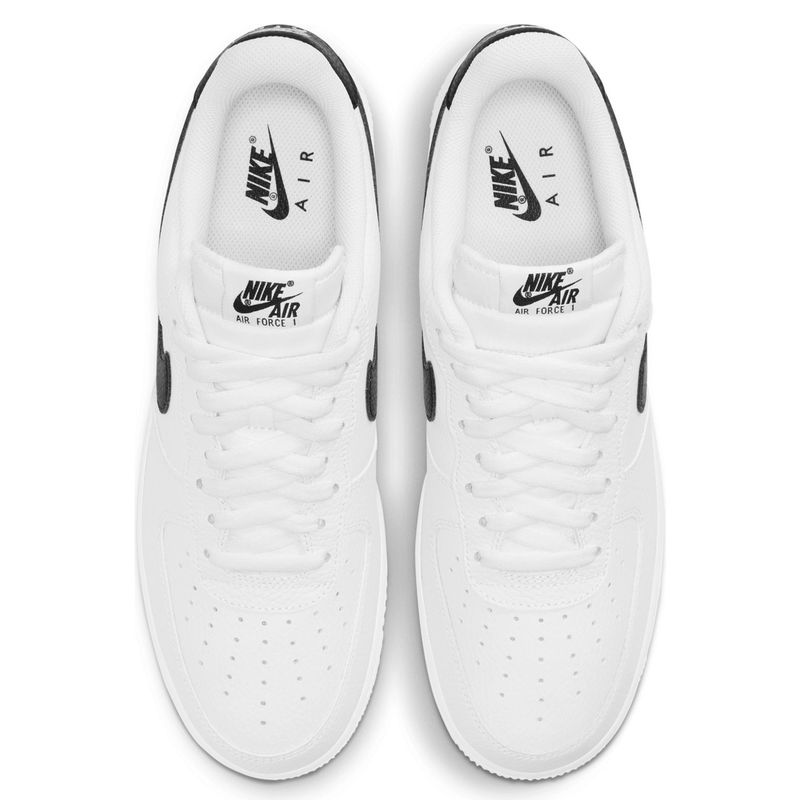 NIKE Air Force Zapatilla Urbana Hombre Cuero Blanco Nike