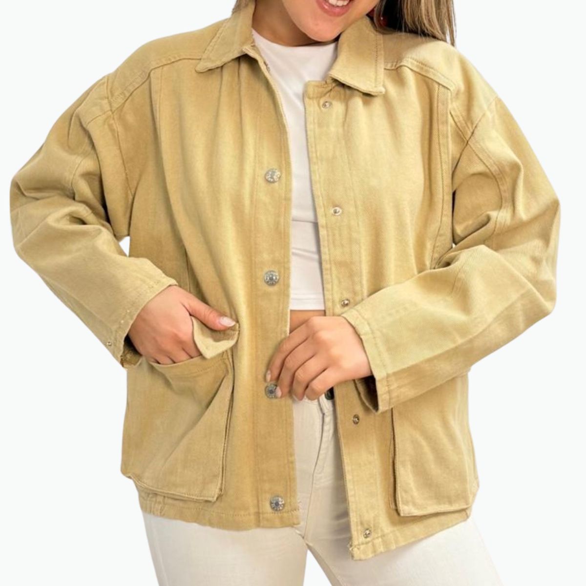 ARRAKASTA - Chaqueta de mezclilla