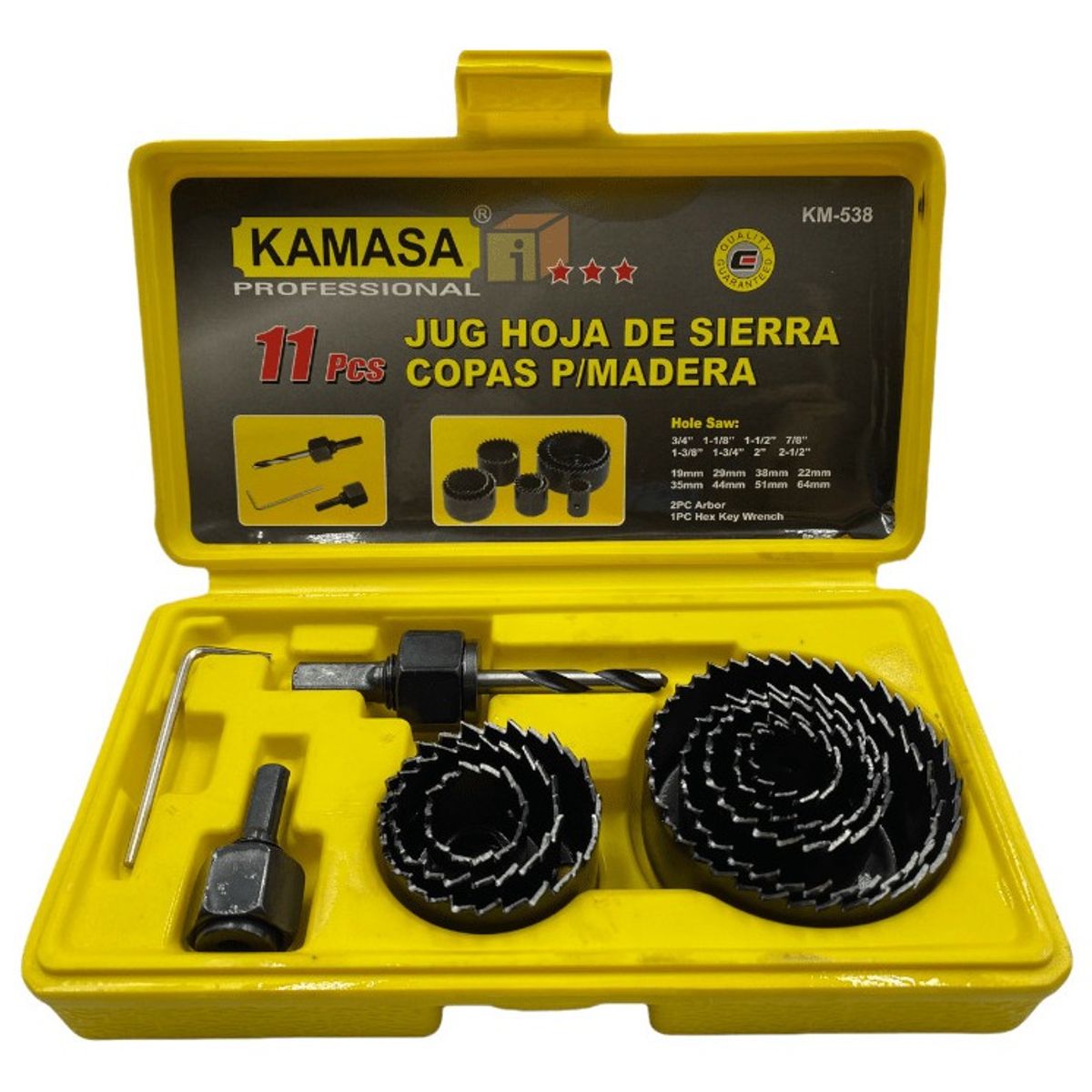 GENERICO - Set De Sierra Copa 11 Piezas