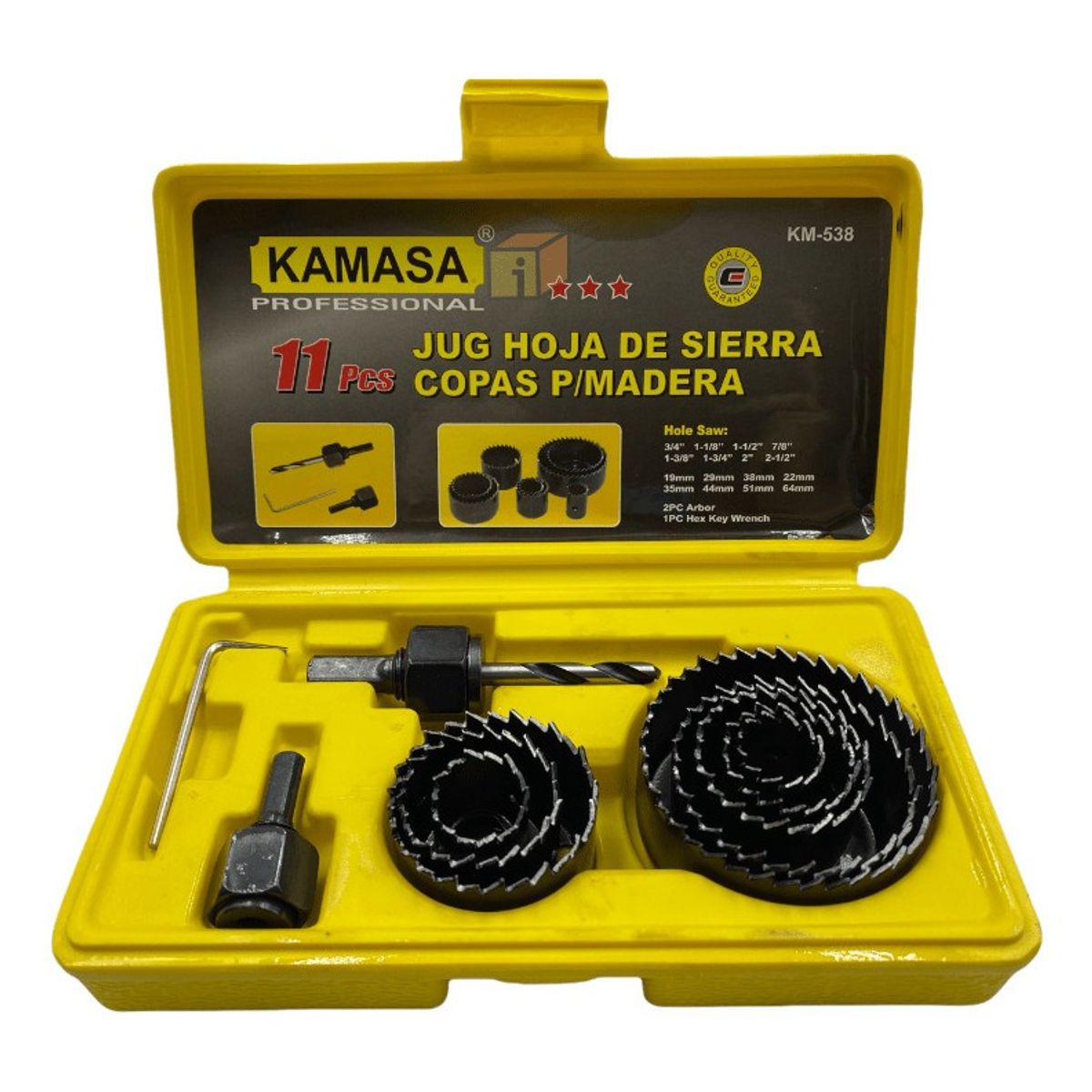 GENERICO - Set De Sierra Copa 11 Piezas