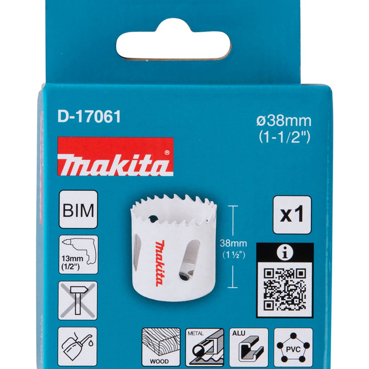 MAKITA - Broca Makita 38 Mm D-17061 Sierra
