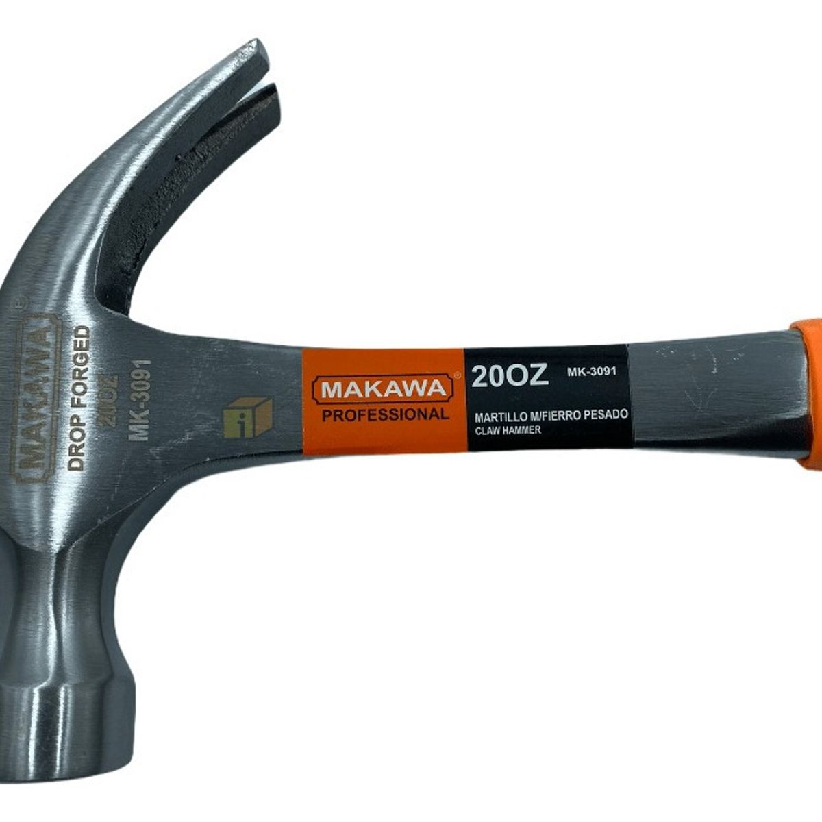GENERICO - Martillo Carpintero 20oz Acero Makawa