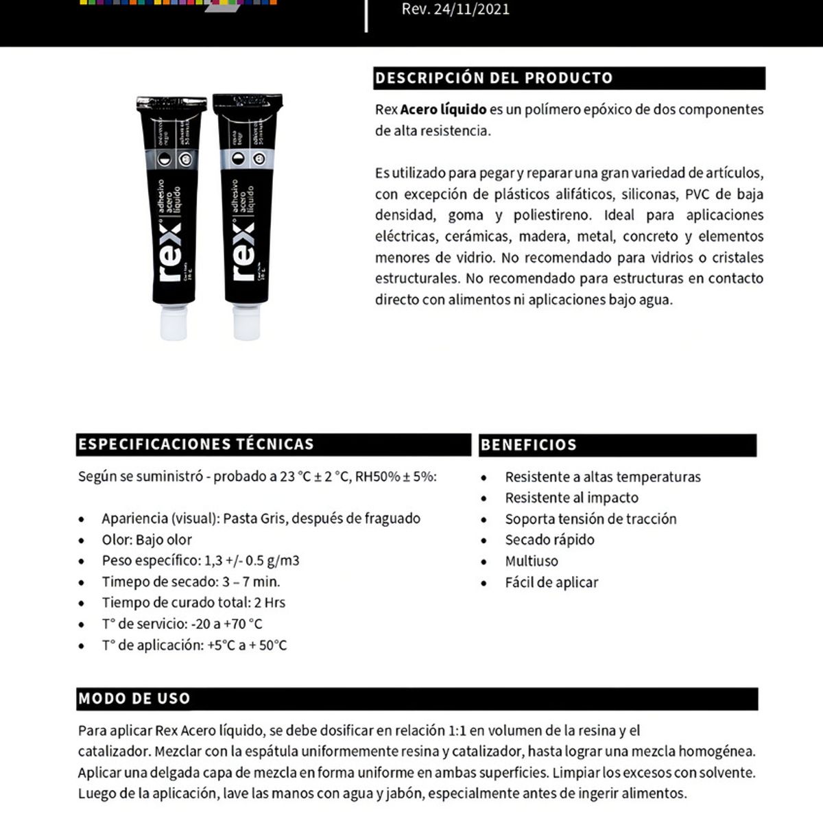 GENERICO - Acero Liquido Gris Rex 56grs