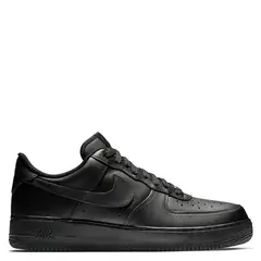 NIKE - Air Force 1 07 Zapatilla Urbana Hombre Cuero Negro