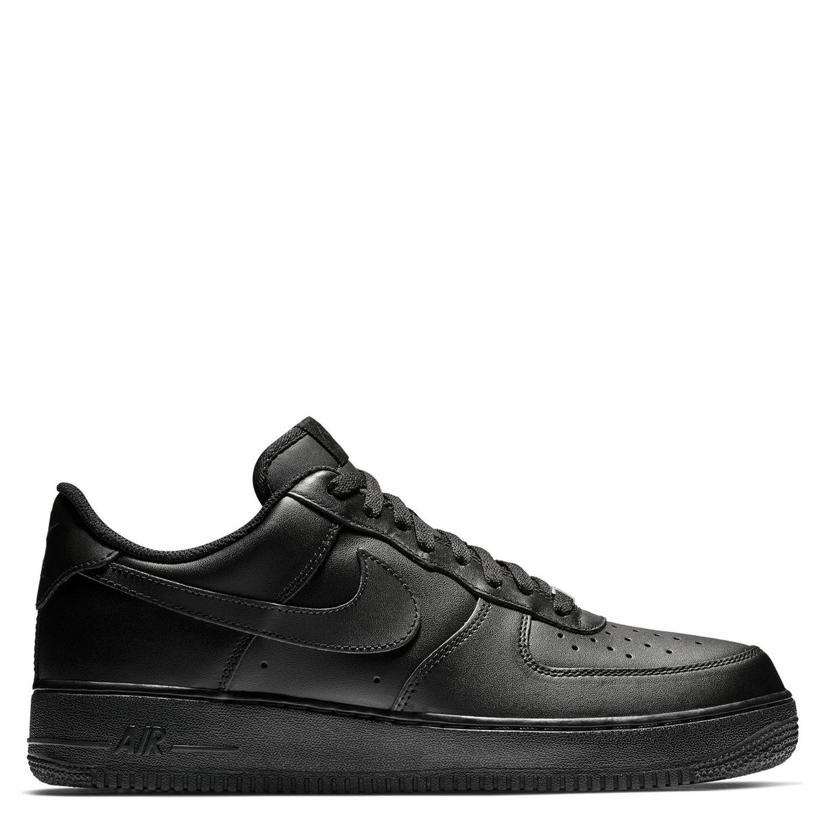 NIKE - Air Force 1 07 Zapatilla Urbana Hombre Cuero Negro Nike