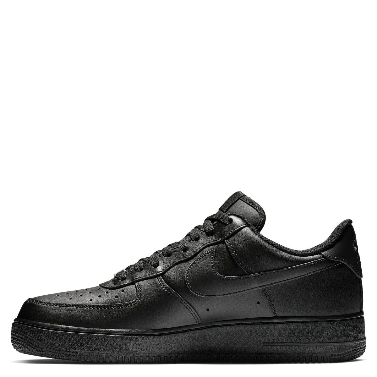 NIKE - Air Force 1 07 Zapatilla Urbana Hombre Cuero Negro Nike