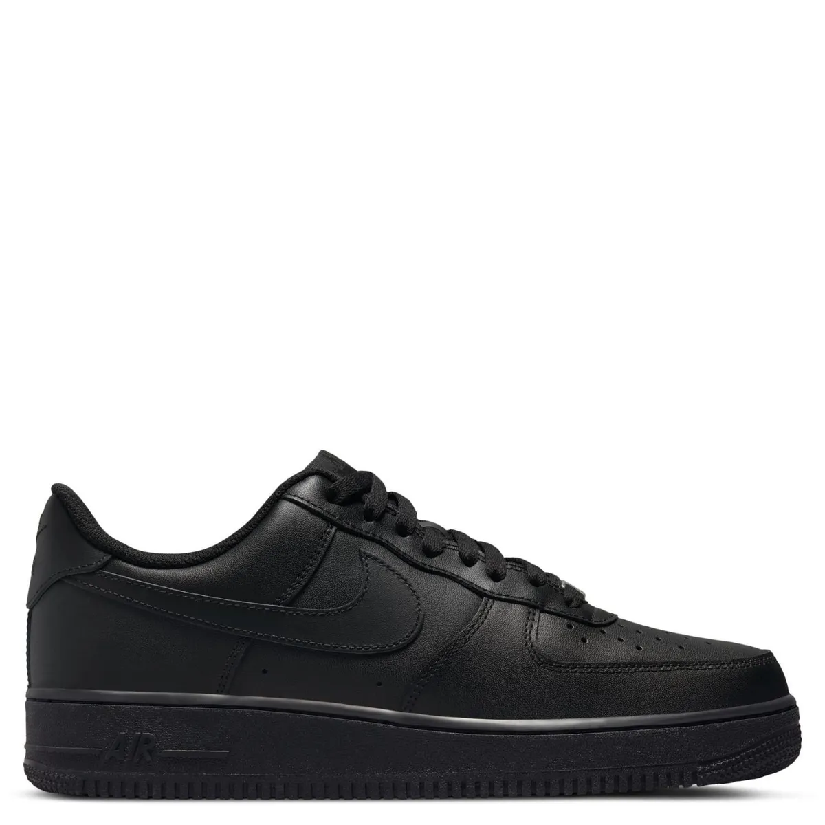 NIKE - Air Force 1 07 Zapatilla Urbana Hombre Cuero Negro Nike