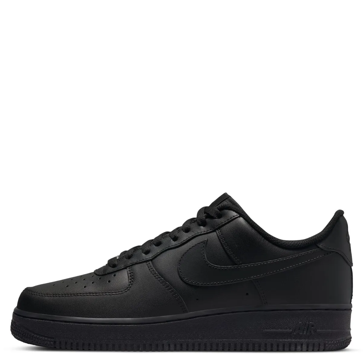 NIKE - Air Force 1 07 Zapatilla Urbana Hombre Cuero Negro Nike
