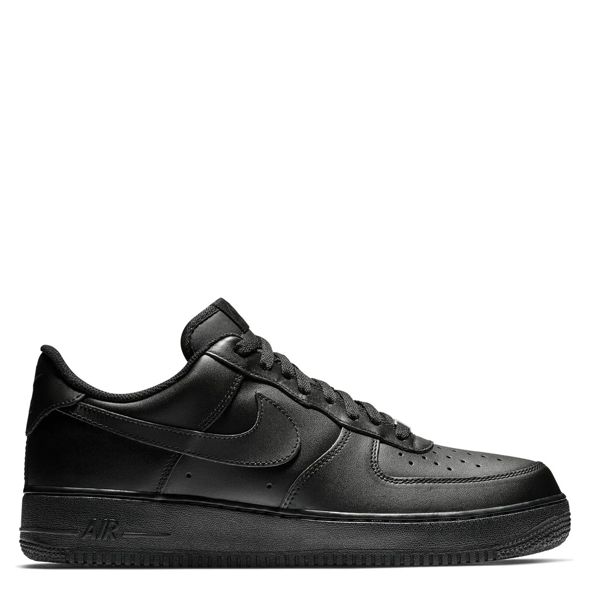 NIKE - Air Force 1 07 Zapatilla Urbana Hombre Cuero Negro Nike