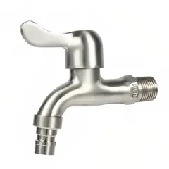 GENERICO - Grifo De Acero Inoxidable Llave De Paso 12