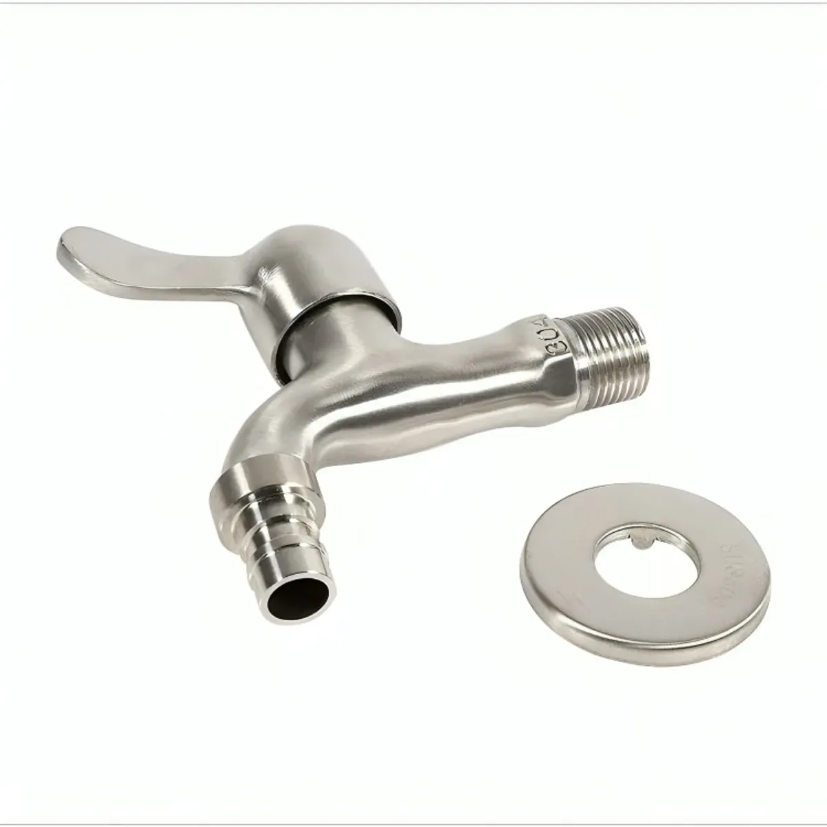 GENERICO - Grifo De Acero Inoxidable Llave De Paso 12