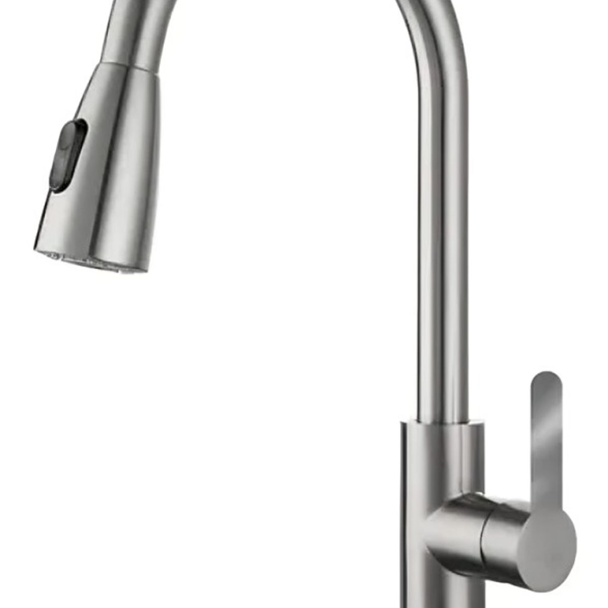 GENERICO - Llave Grifo Monomando Lavaplatos Extensible Niquel