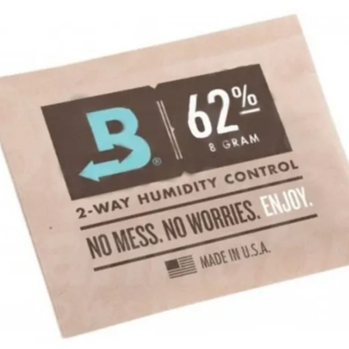 GENERICO - 1 Boveda Pack 62% 8gr Control Humedad 2 Vias