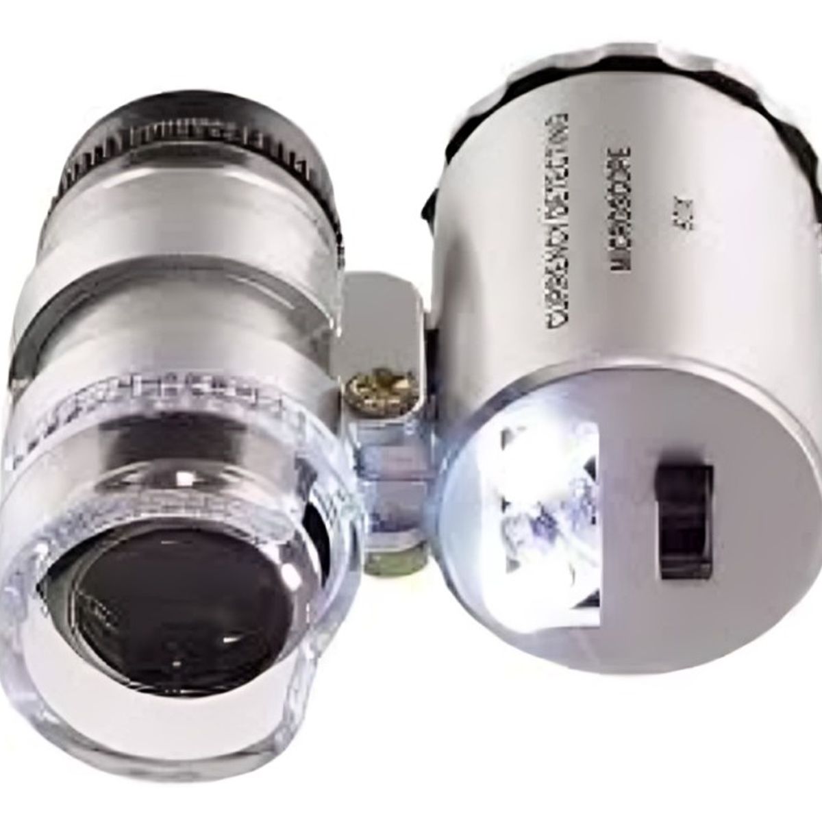GENERICO - Microscopio Lupa De Bolsillo Luz Leduv 60x