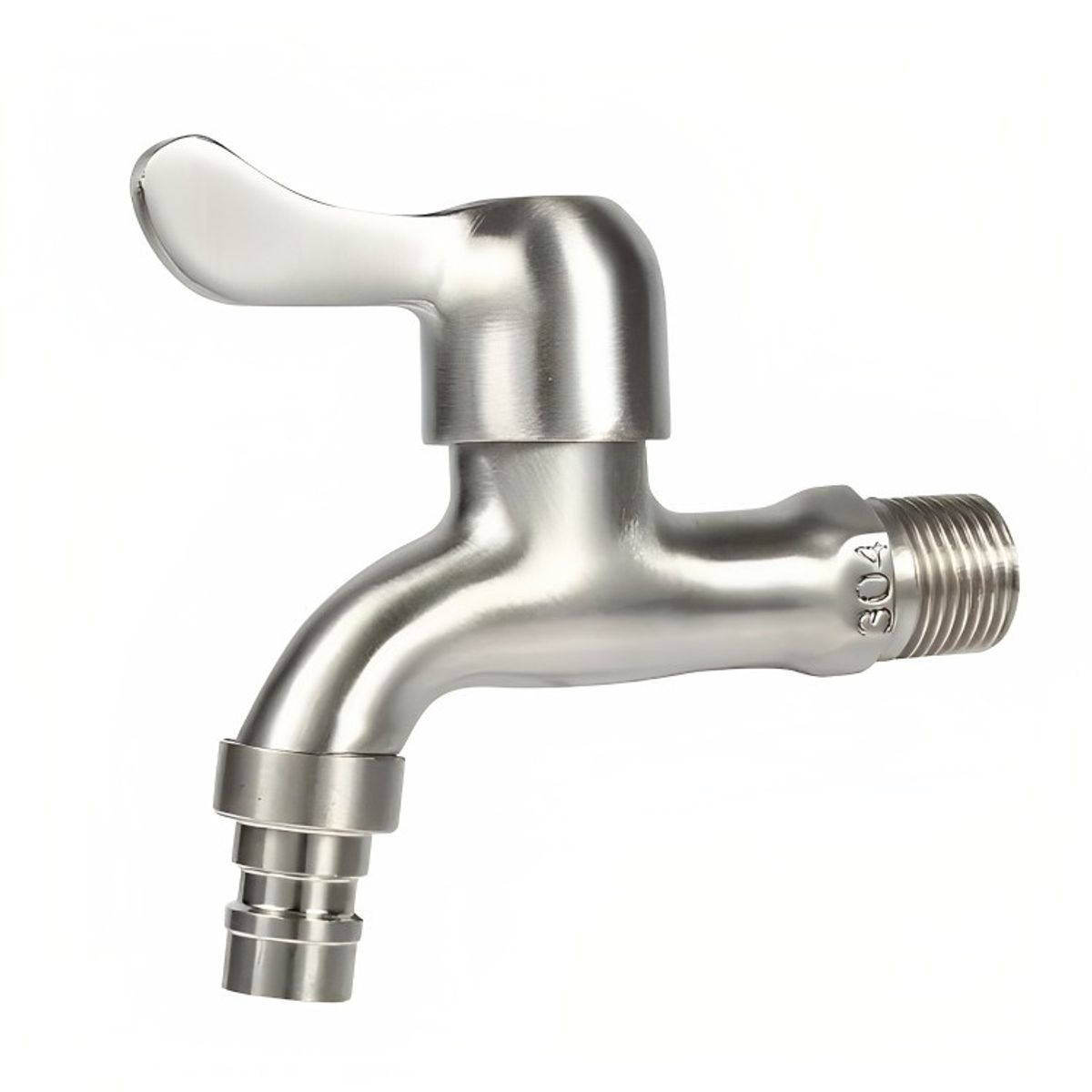 GENERICO - Grifo De Acero Inoxidable Llave De Paso 12