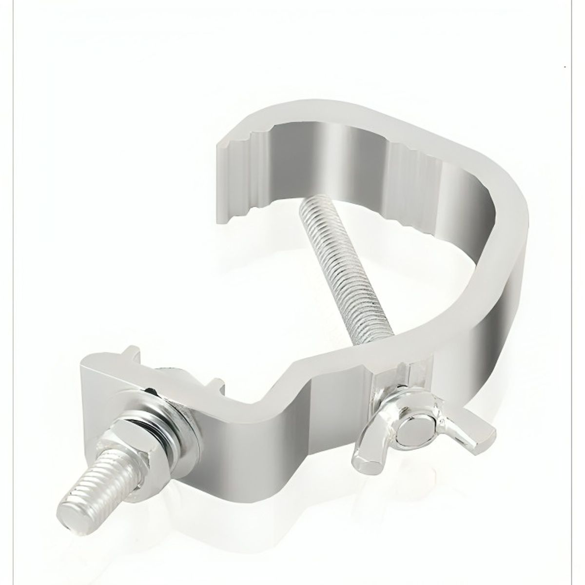 GENERICO - Clamp Soporte Abrazadera De Aluminio Para Ilumincacion