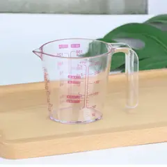 HOMESTAR - Jarra Medidora de Plástico Transparente - 250 ml