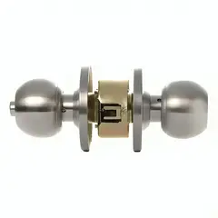 GENERICO - Cerradura Pomo Chapa De Casa Dormitorio Baño