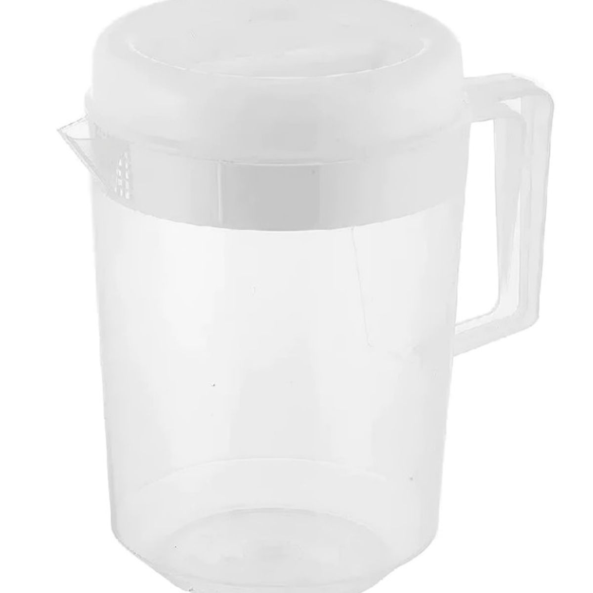 GENERICO - JARRA PLASTICA CON TAPA BLANCA  2500ML