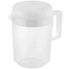 GENERICO - JARRA PLASTICA CON TAPA BLANCA 2500ML