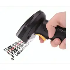GENERICO - Lector Codigo De Barra Laser Usb Con Base