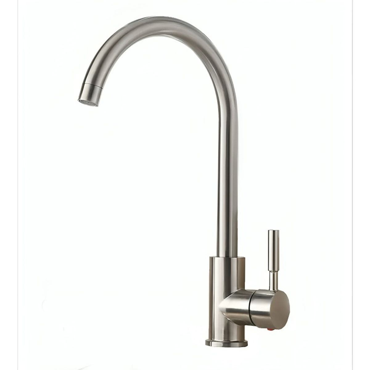 GENERICO - Grifo Monomando Llave Lavaplatos Lavaloza Acero Inoxidable