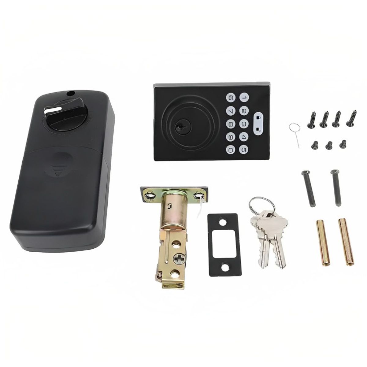 GENERICO - Cerradura Inteligente Para Puerta De Entrada Con Teclado