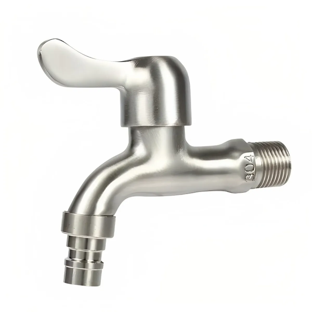 GENERICO - Grifo De Acero Inoxidable Llave De Paso 12