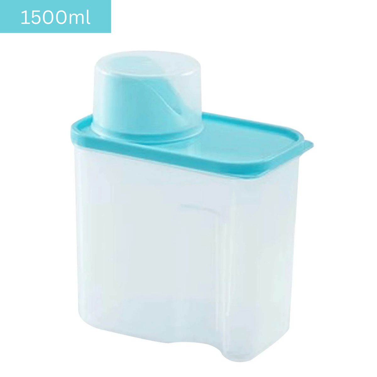 HOMESTAR - Recipiente Hermético para Alimentos con Tapa Dosificadora - 1.5 L