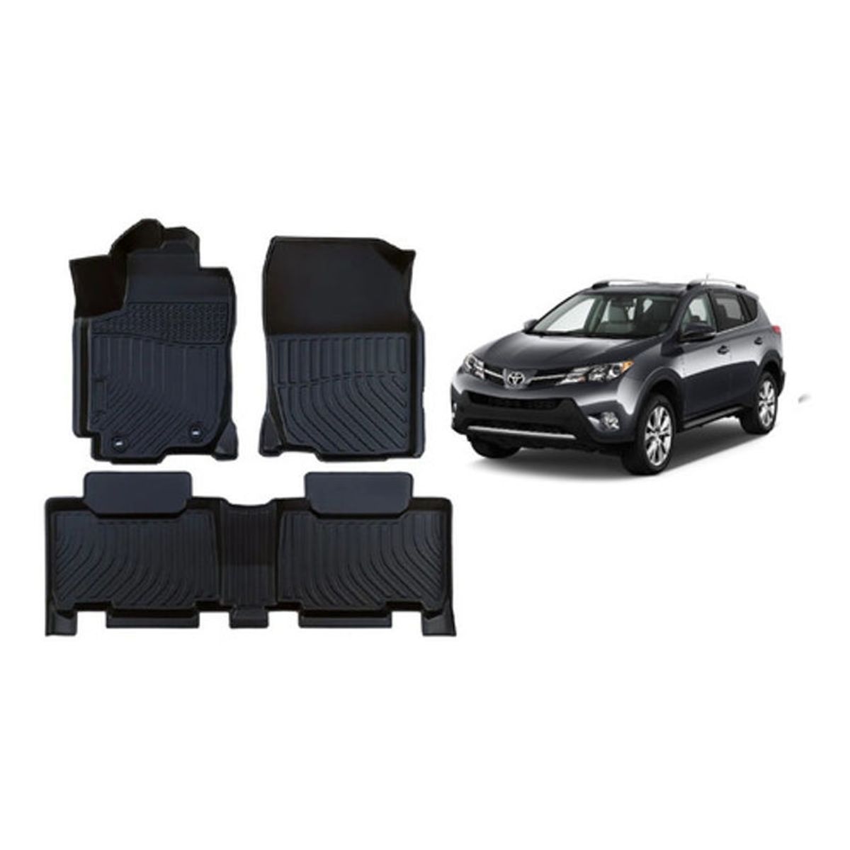 OEM - Kit Pisos Rígidos Calce Perfecto Toyota Rav4 2013-19