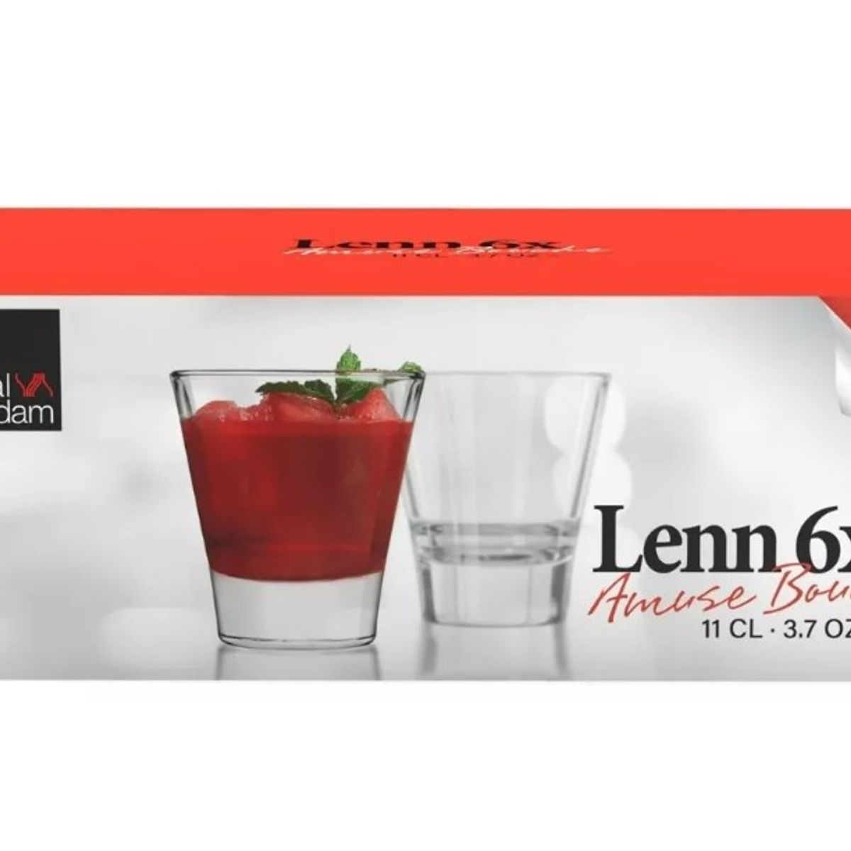 LIBBEY - SET 6 MINI POSTRES LENN 110ML