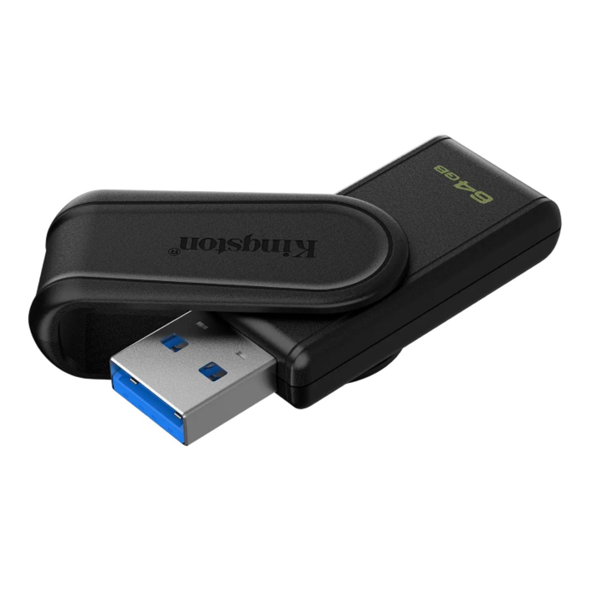 KINGSTON - Kingston Exodia S DTXS/64GB, Pendrive USB 3.2 Gen 1, Negro