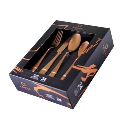 Imagen 2 del producto Set cuchillería Copper 24 piezas