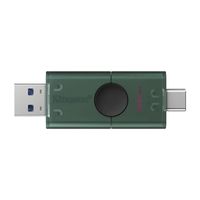 DataTraveler Duo Pendrive, 256GB, DTDEG2, USB 3.2, Tipo-A y Tipo-C