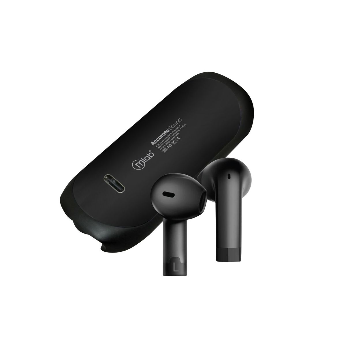 MLAB - AUDIFONO TWS ACCURATE SOUND BLACK 09357