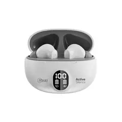 MLAB - AUDIFONO TWS ANC + ENC ACTIVE SILENCE STRONG WHITE/GRAY 09364