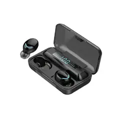 AUDIOPRO - AUDÍFONOS BT 5.0 MANOS LIBRES TOUCH POWER BANK AP02037BK