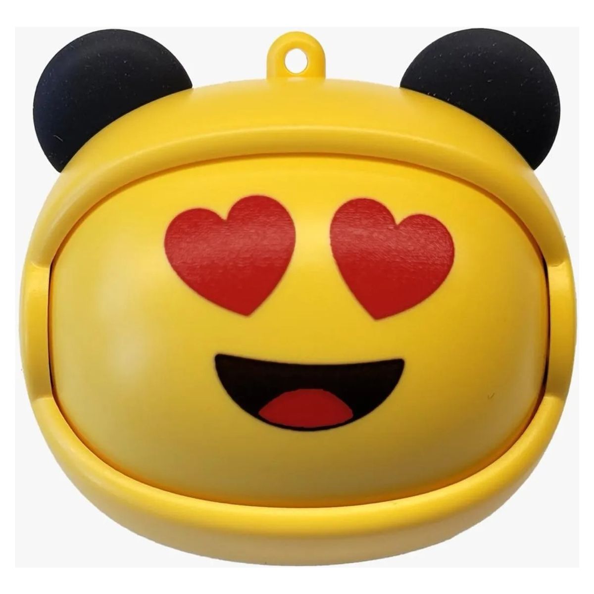 FIDDLER - AUDÍFONO BLUETOOTH ROLLING FACE EMOJI AMARILLO FD-G05DE